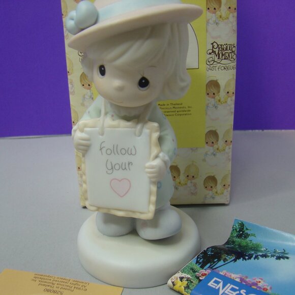 Follow your heart 1995 Event Figurine 528080 precious moments with box - Picture 5 of 14